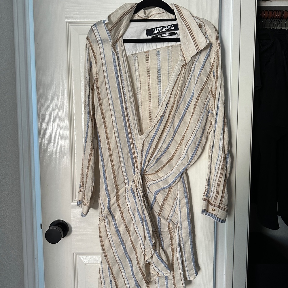 Jacquemus Striped La Riviera Dress